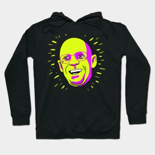 Foucault 80s Colors - Funny French Philosophy Meme Hoodie